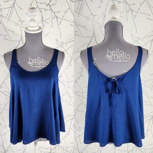 Country Road Blue 100% Modal Scoop Neck Tank